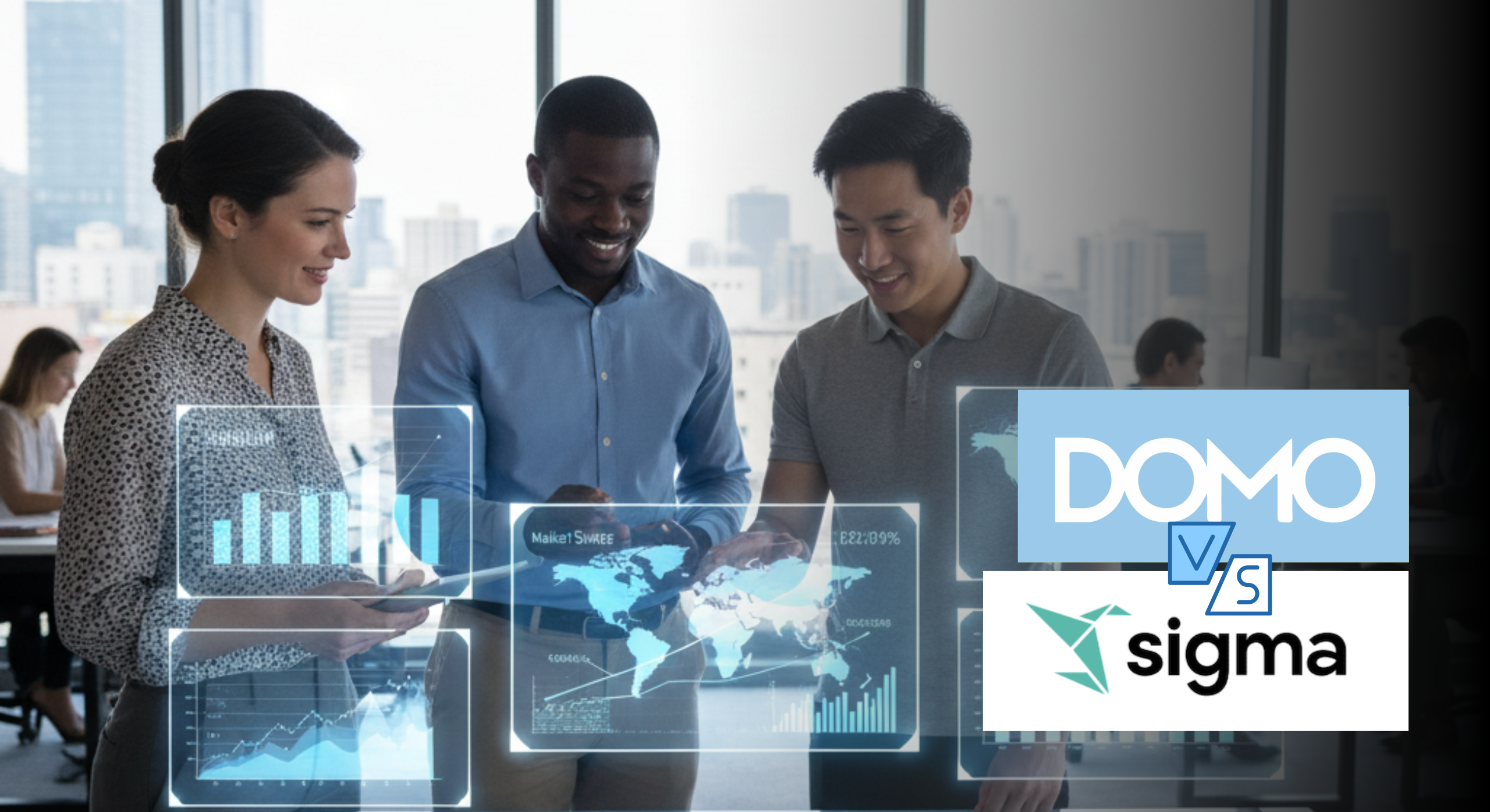 Domo vs Sigma - A Strategic Service Comparison Through Diacto's Lens Banner