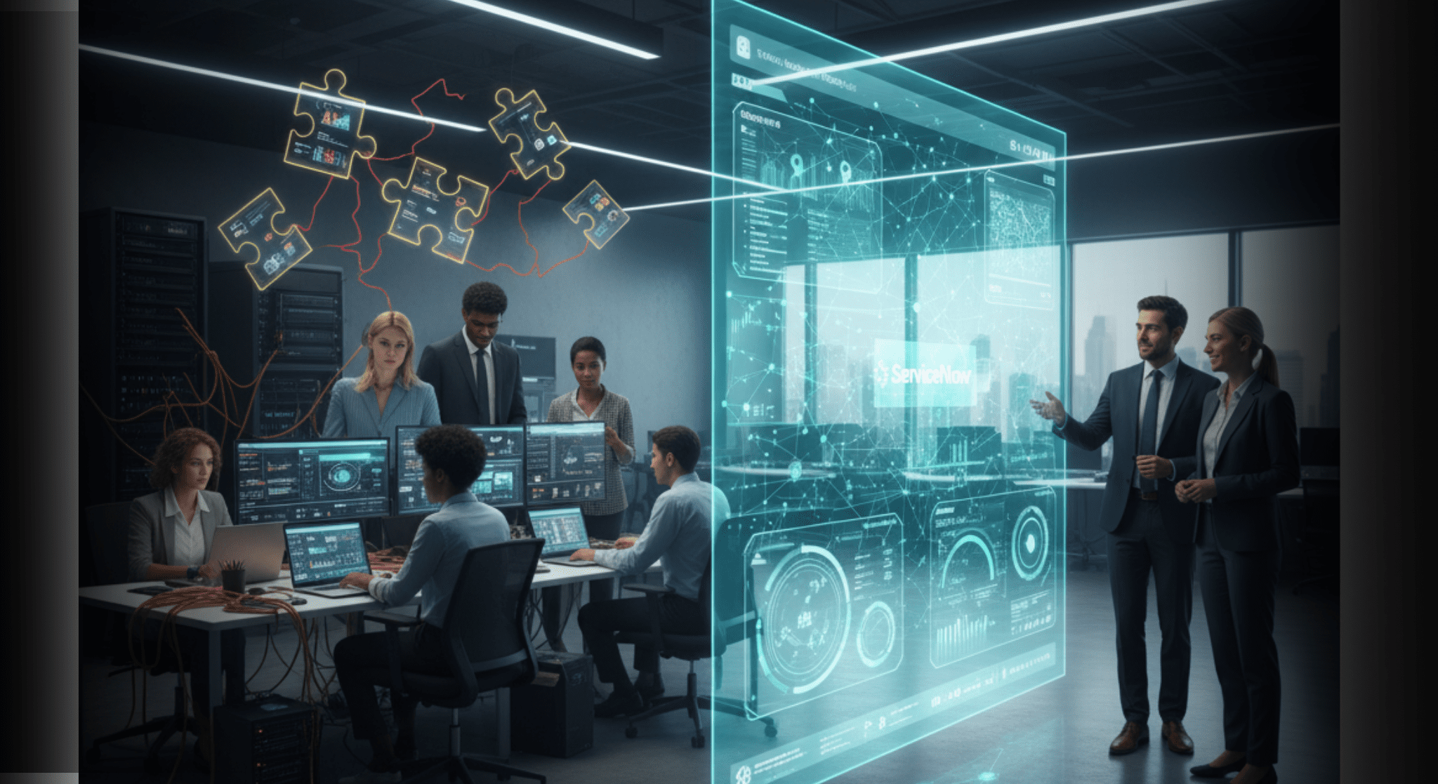 From Fragmented Operations to Centralised Visibility: ServiceNow ITOM Implementation for an Infrastructure Firm Banner
